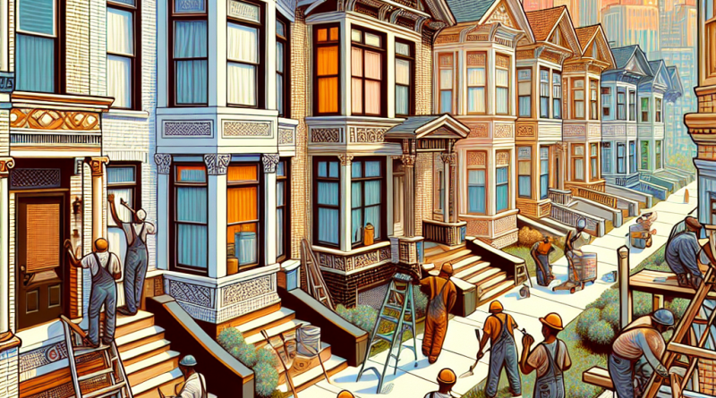 Flipping Houses is more than a business; it's a craft. Witness a team bringing life to old homes, under a city's watchful eye.