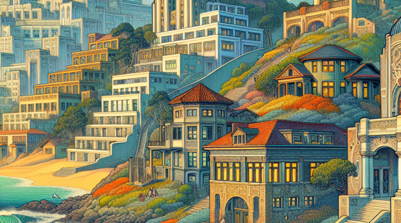 Coastline Property Gains - revel in the luxury of seaside villas nestled among the vibrant hills and tranquil waves.