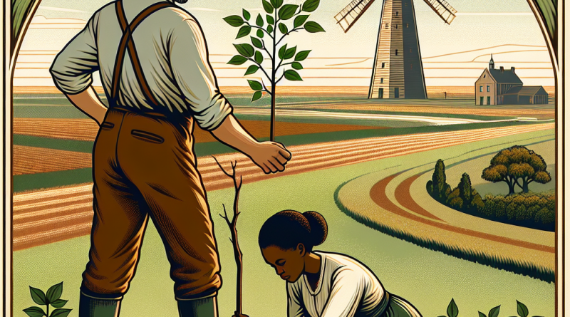 Investing in the Country means nurturing growth with care, much like farmers with their fields.