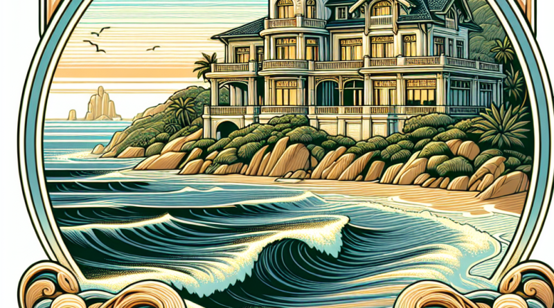 Coastal Property Investment** - Discover unparalleled beauty and serene luxury amidst ocean waves and seaside elegance.