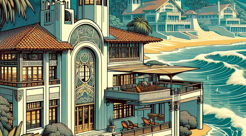 Coastal Real Estate dreams come true by the waves, blending timeless architecture with serene beachfront vistas. Discover tranquility now!